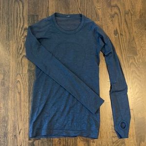 Lululemon Long Sleeve Swiftly Tech Navy